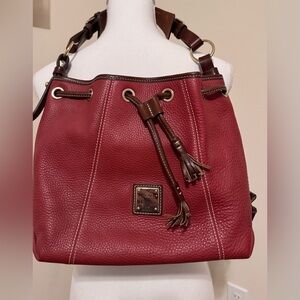 Dooney & Bourke Red Leather Shoulder Bag
